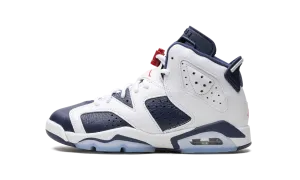 Air Jordan 6 GS "Olympic" Velvet Sneakers