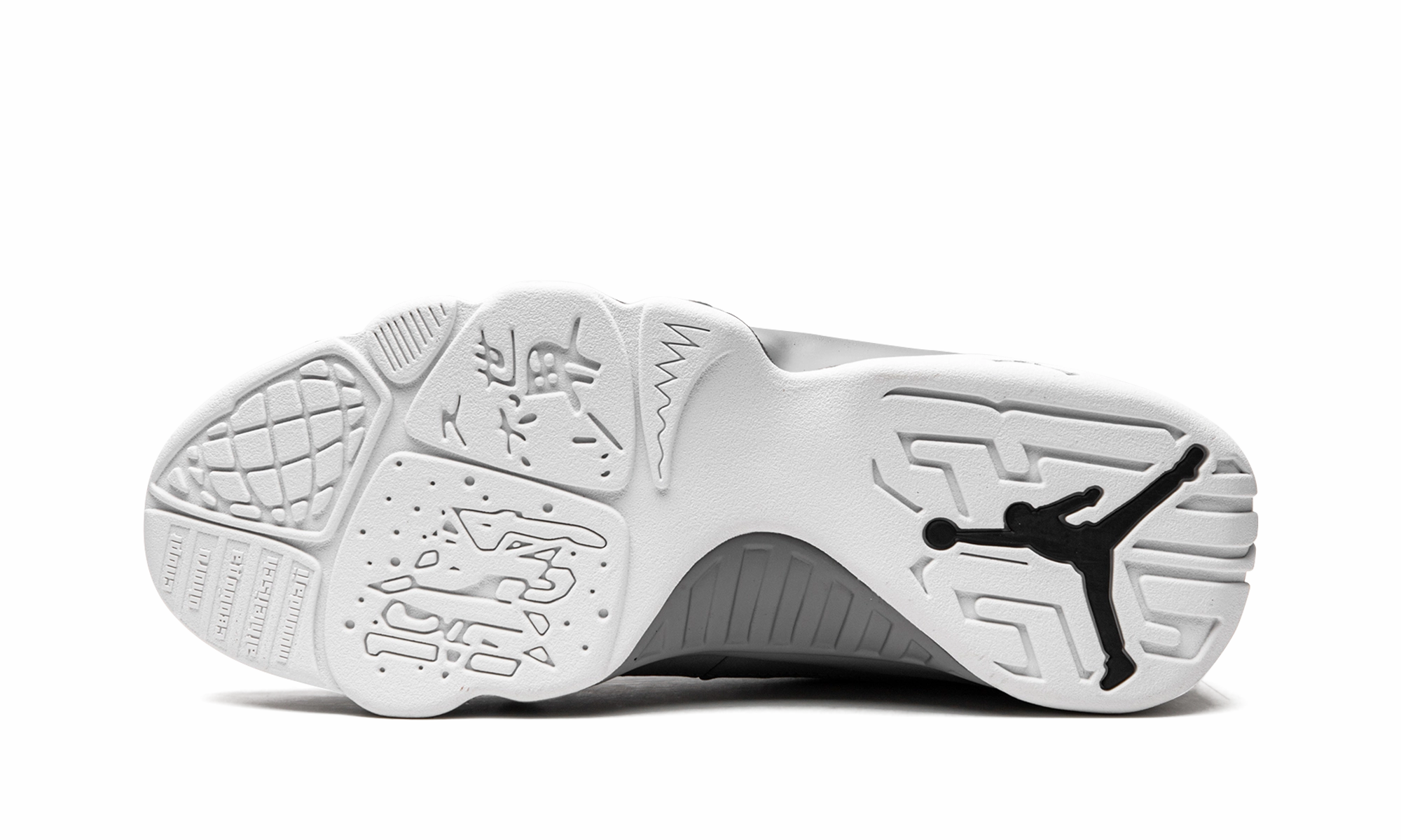 Casual Leather Sneakers Air Jordan 9 Retro "Particle Grey"