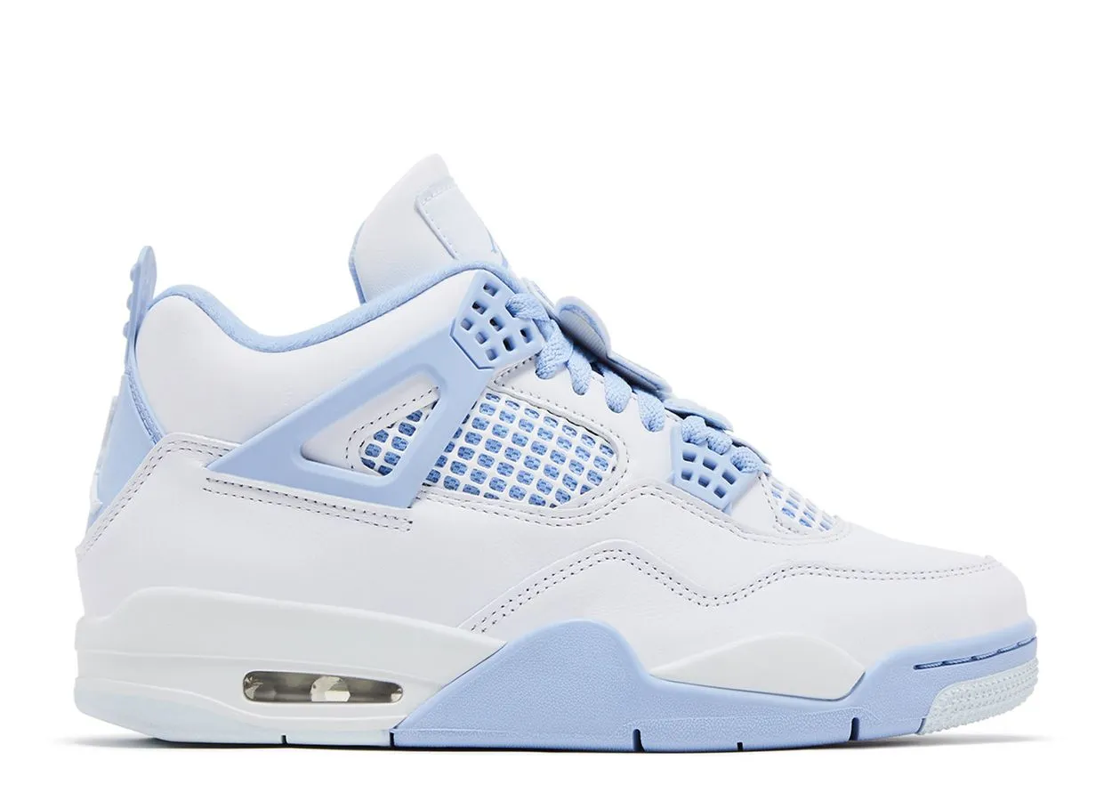 Trump Assassination Attempt Sneakers Wmns Air Jordan 4 Retro "Forget Me Not" (Wilmington Location)