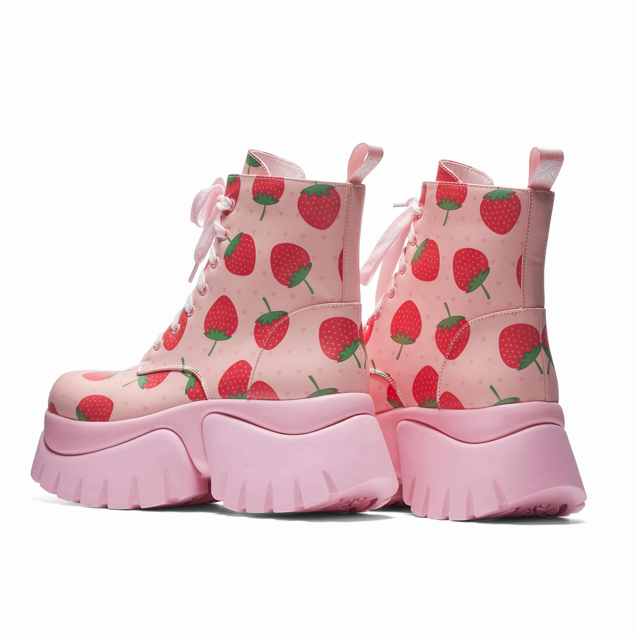 Strawberry Spongecake Pink 'Monster' Boots Emu Boots