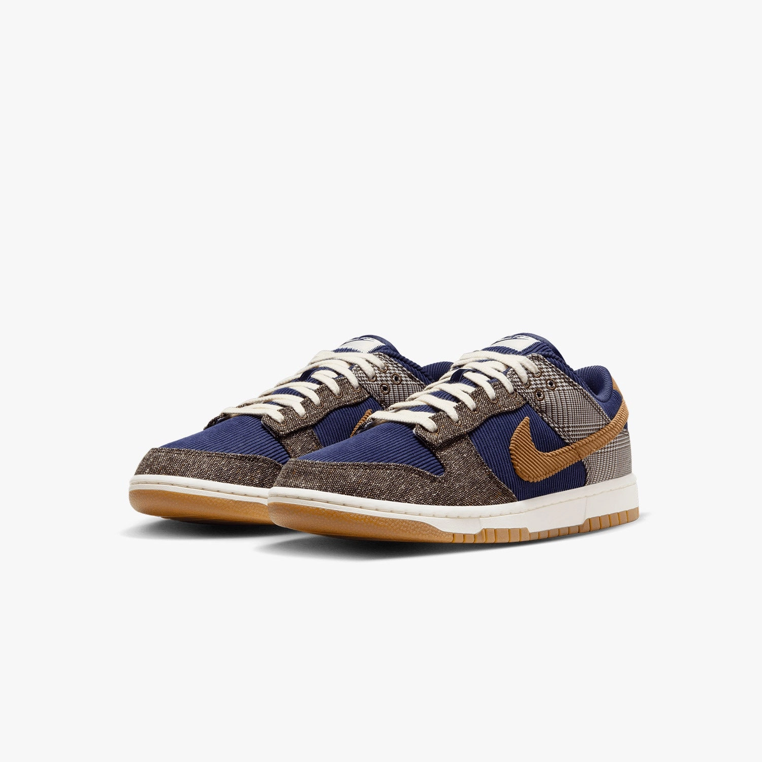 Men's Dunk Low Retro Premium "Tweed Corduroy" New Nike Football Shoes