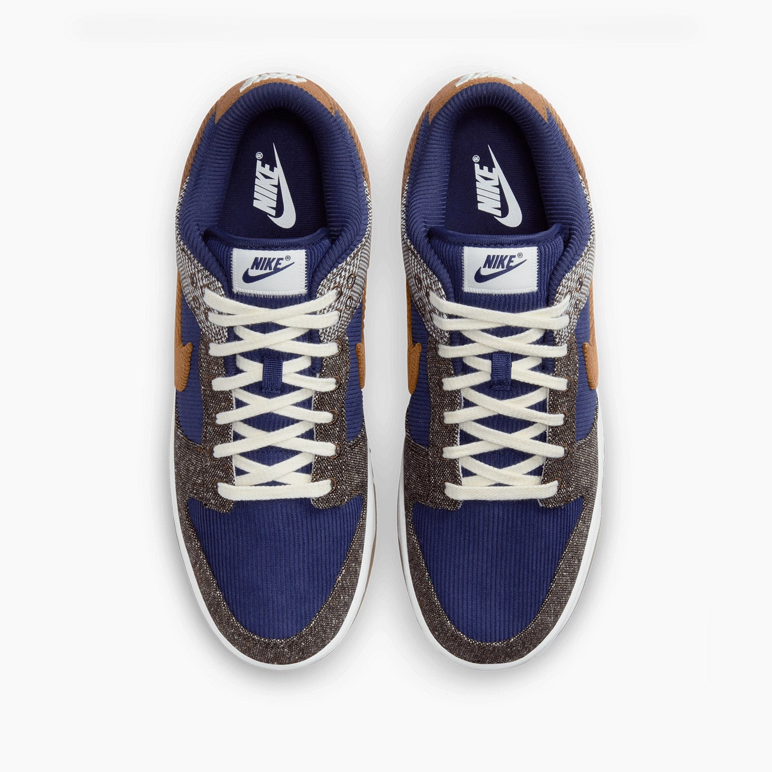 Nike Jordan Running Shoes Men's Dunk Low Retro Premium "Tweed Corduroy"