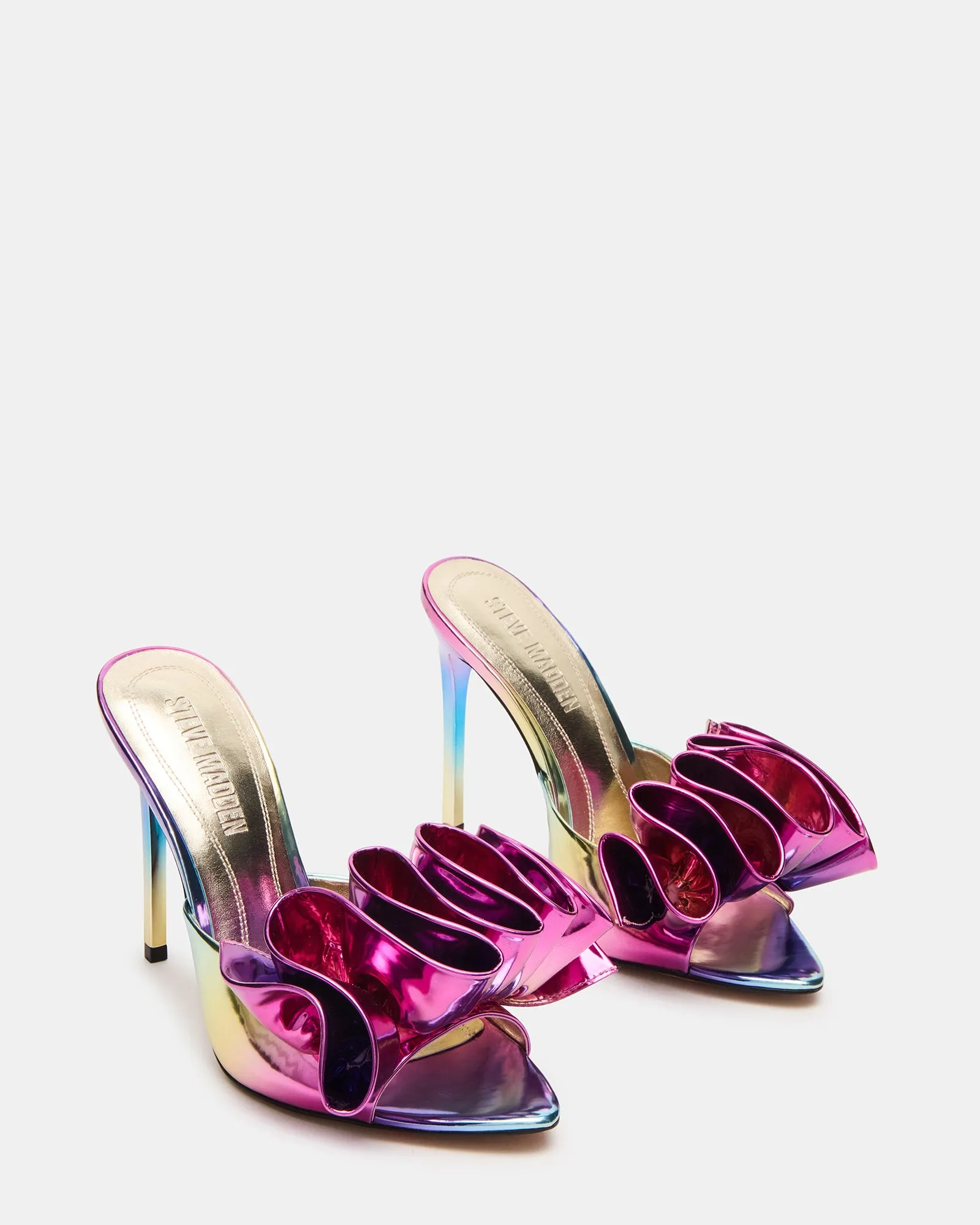 Size 11 High Heel Shoes AFFINITY METALLIC MULTI