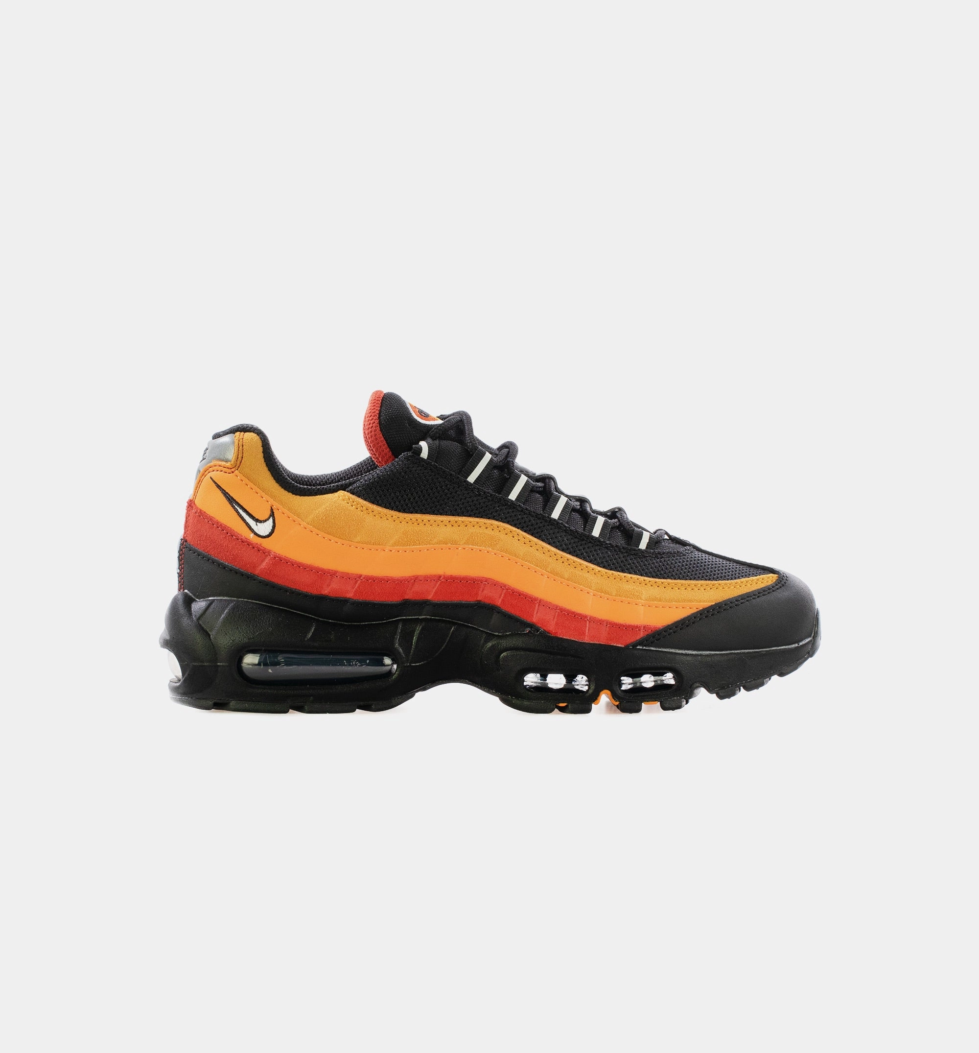 Nike Shoes Basketball Lebron Air Max 95 Mens Lifestyle Shoe - Black/Cosmic Clay/Kumquat/White