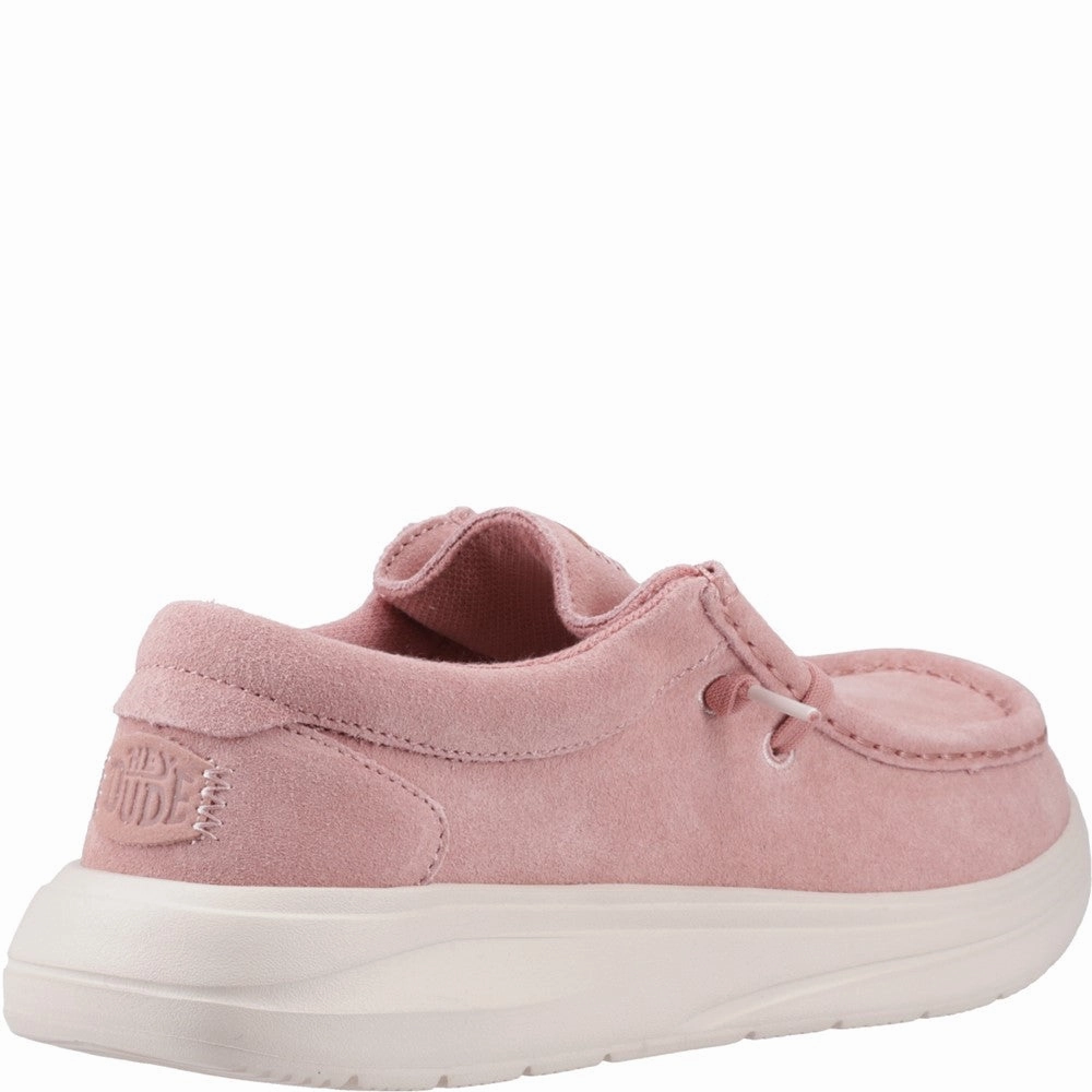 HEYDUDE Wendy COMF Suede Shoes Sneakers Casual Sport Shoes