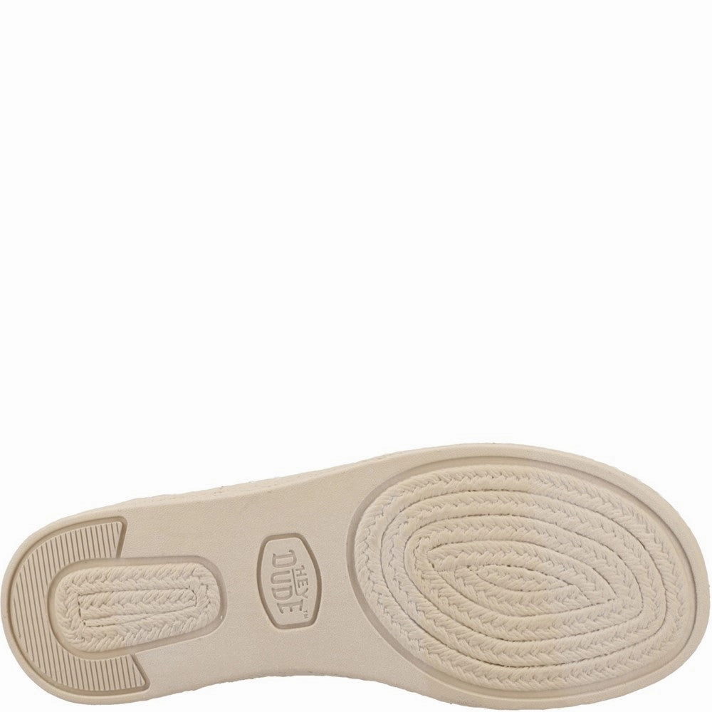 HEYDUDE Wendy Espadrille Retro Palm Shoes Swift Run Casual