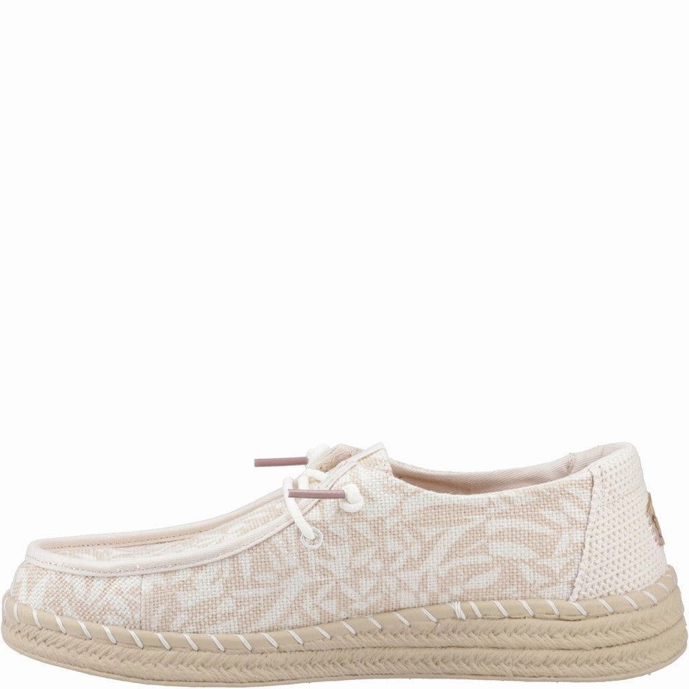 HEYDUDE Wendy Espadrille Retro Palm Shoes