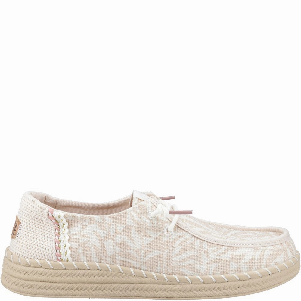 Fall Casual Shoe Trends 2024 HEYDUDE Wendy Espadrille Retro Palm Shoes