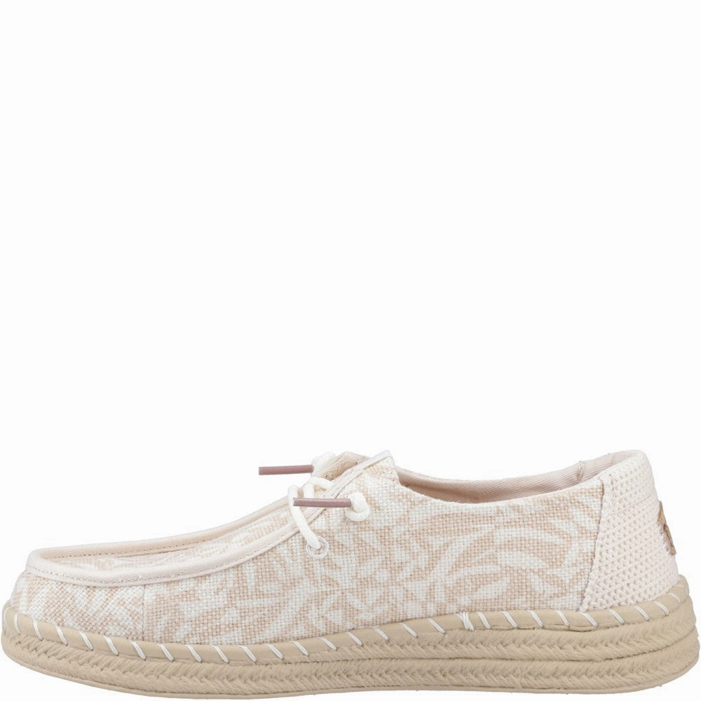 HEYDUDE Wendy Espadrille Retro Palm Shoes