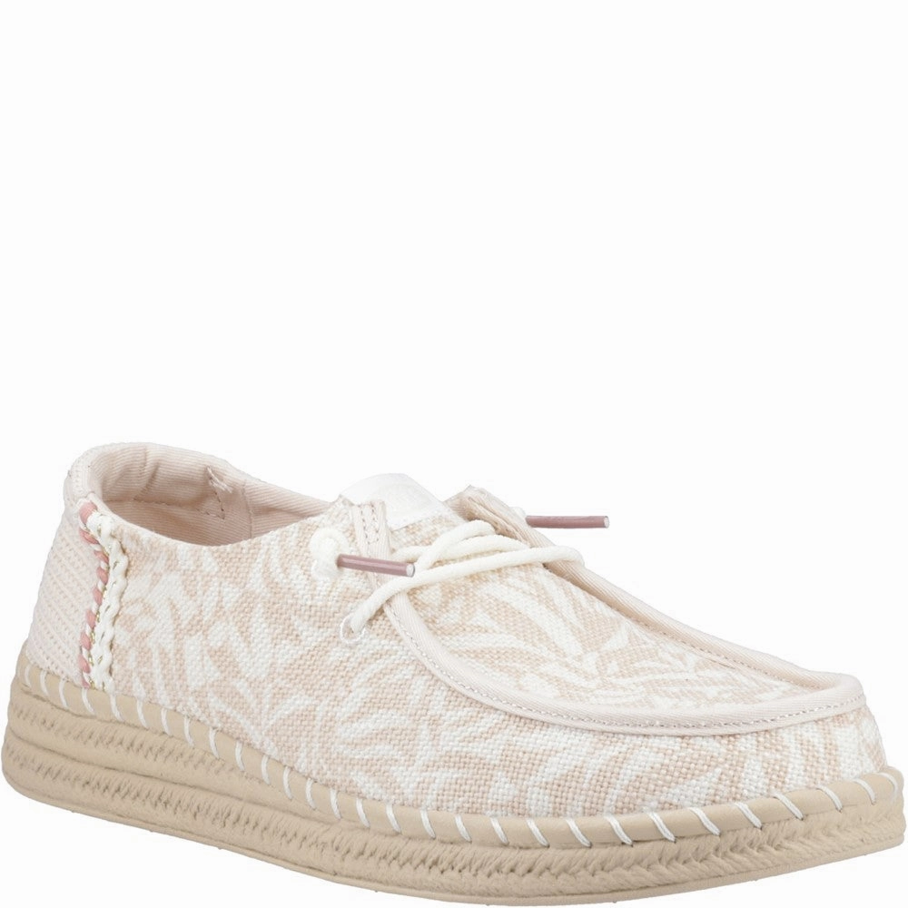 HEYDUDE Wendy Espadrille Retro Palm Shoes