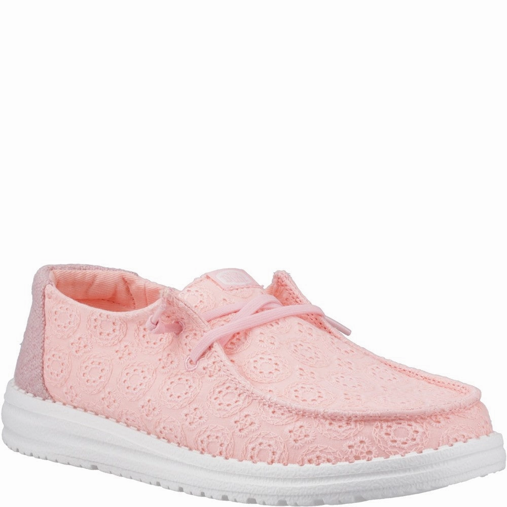 HEYDUDE Wendy Eyelet Lace Shoes