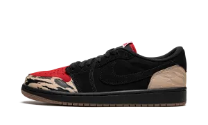 Flex Nike Running Shoes Air Jordan 1 Low SP "SoleFly - Carnivore"