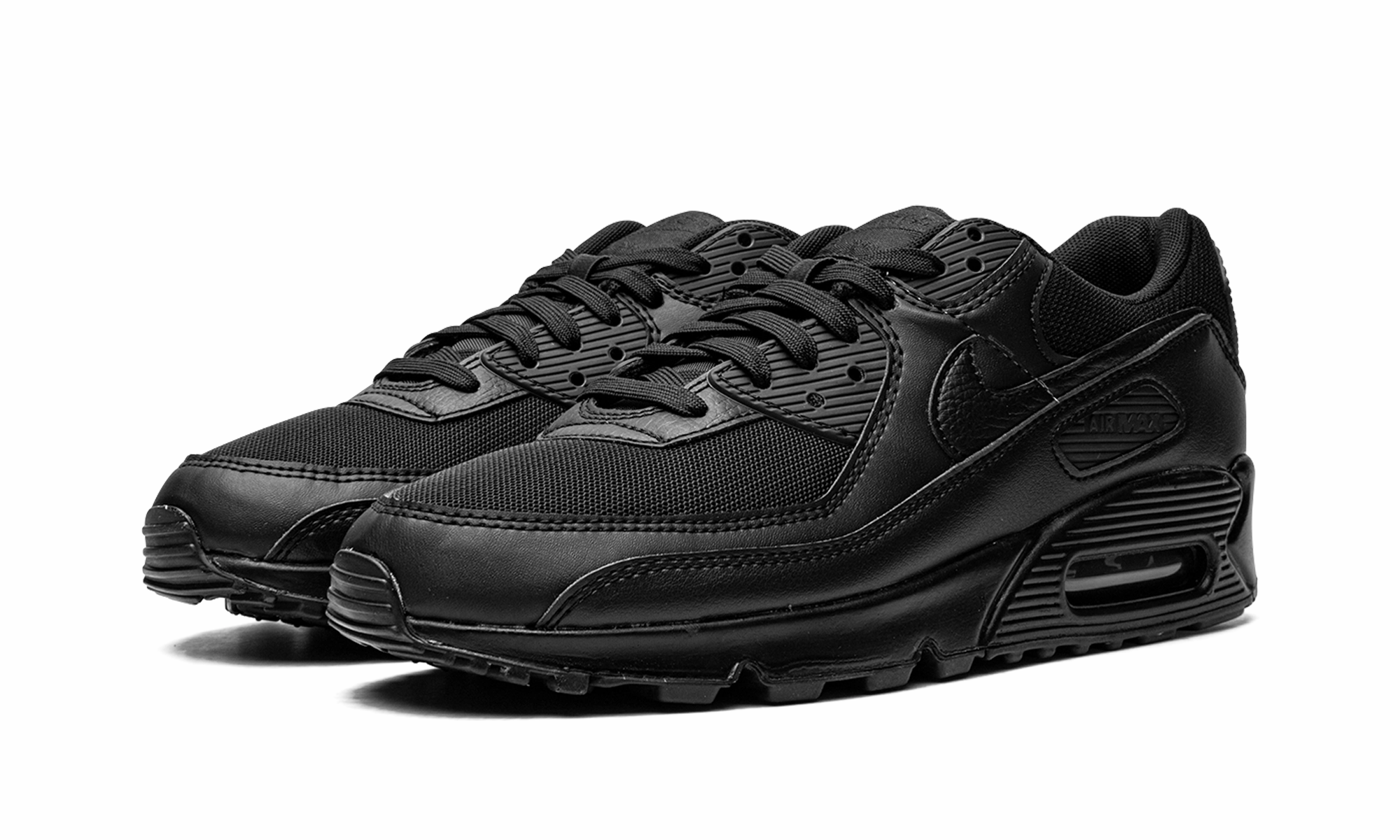 AIR MAX 90 MNS WMNS "Triple Black" Nike's Most Comfortable Shoes
