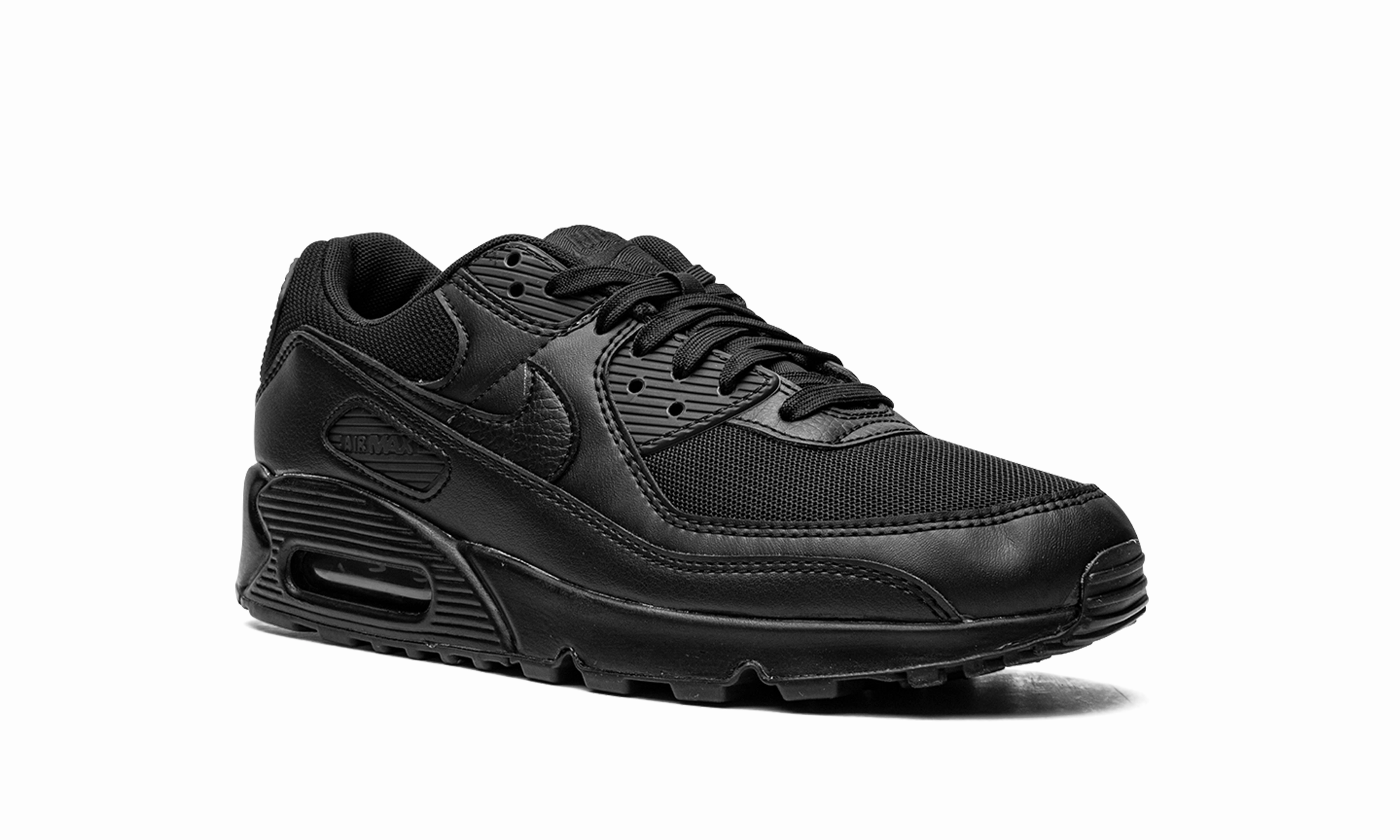 AIR MAX 90 MNS WMNS "Triple Black" Nike Low-top Sneakers Running Shoes
