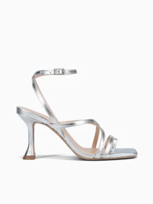 Casual Shoes Lacoste Hillary Silver Crystal Leather