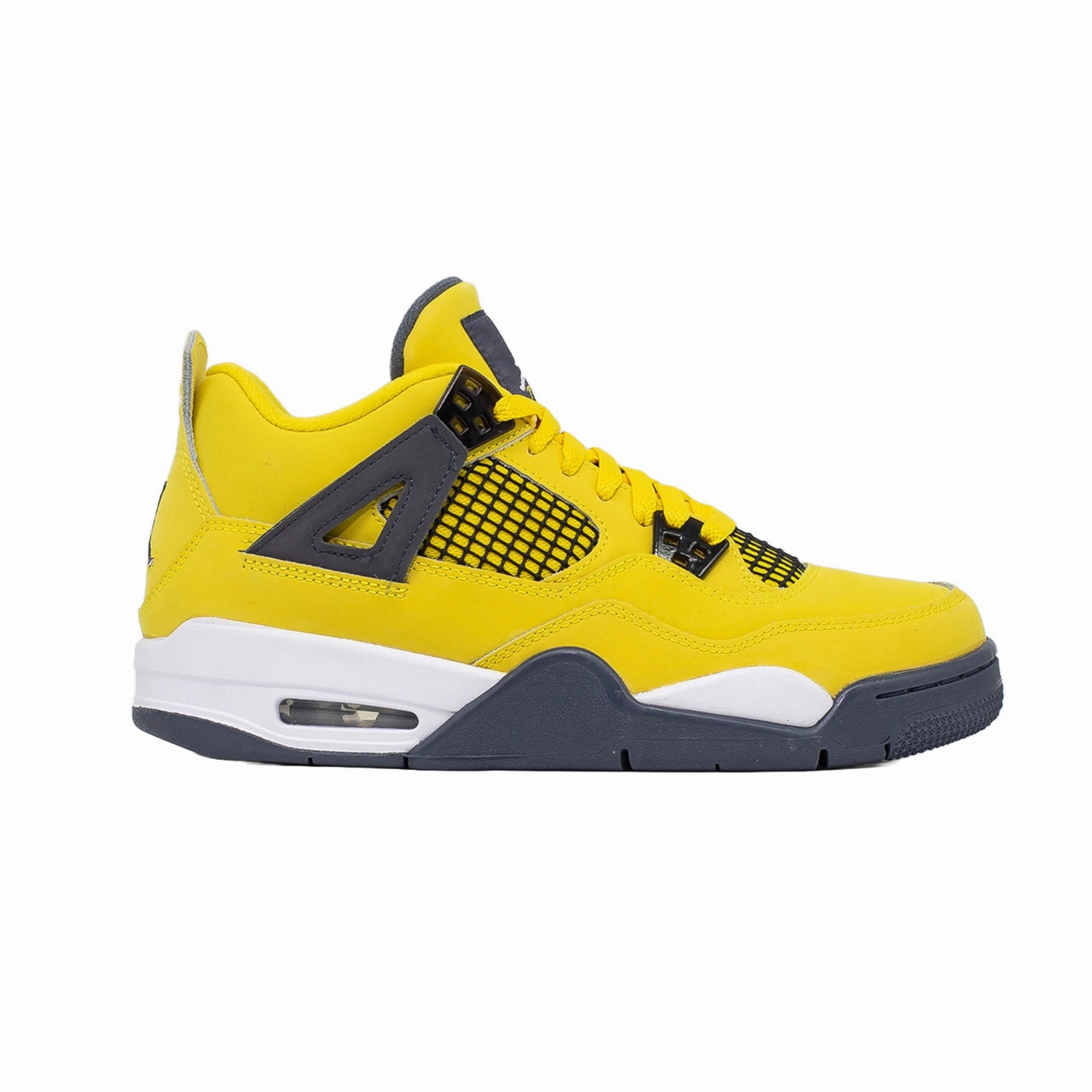 Air Jordan 4 (GS), Lightning (2021) Supportive Slip On Sneakers