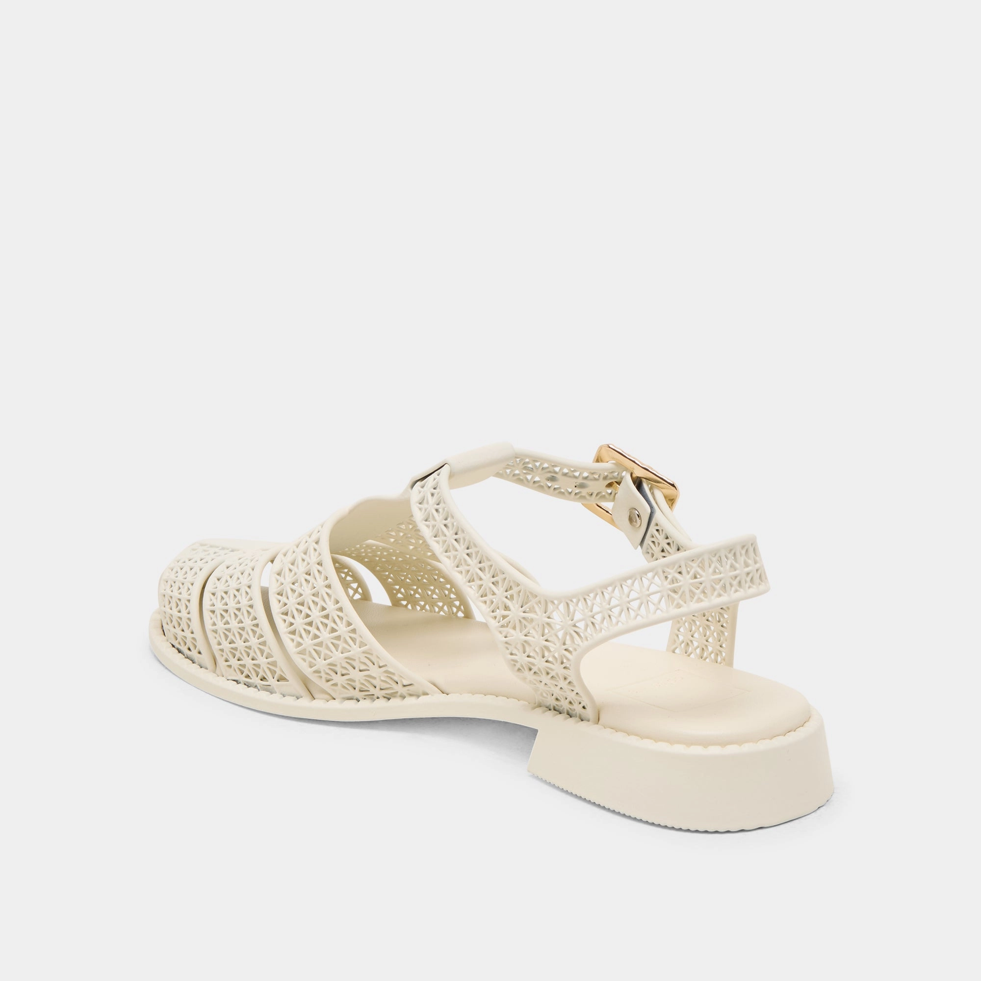 Slip-on Business Casual Shoes HOLIS 3D SANDALS IVORY