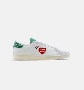 Human Made Stan Smith Mens Lifestyle Shoe - White/Green Rod Laver Adidas Shoes