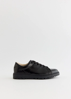 Adidas Vintage Leather Shoes Stan Smith Freizeit 'Black' Shoes
