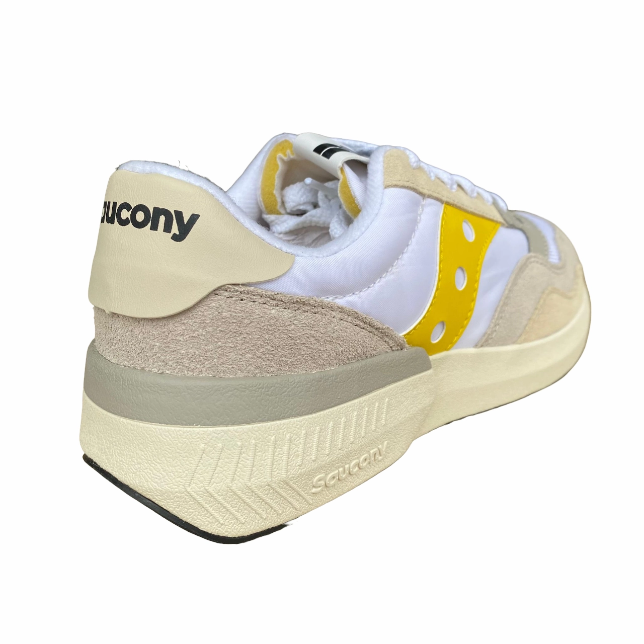 Saucony Originals scarpa sneakers da uomo Jazz NXT S70790-16 bianco giallo Weightlifting Sneakers