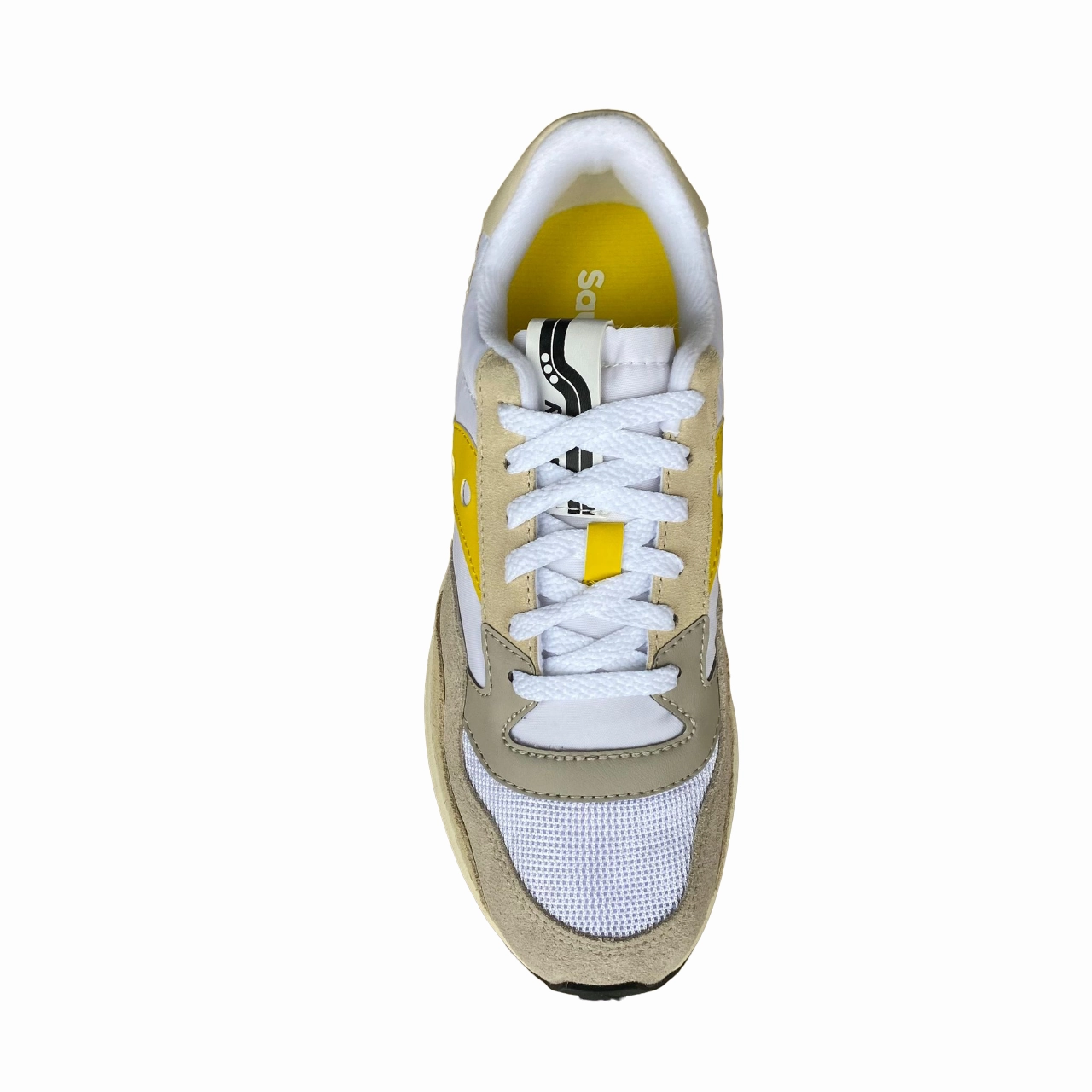 Saucony Originals scarpa sneakers da uomo Jazz NXT S70790-16 bianco giallo Steph Curry Sneakers
