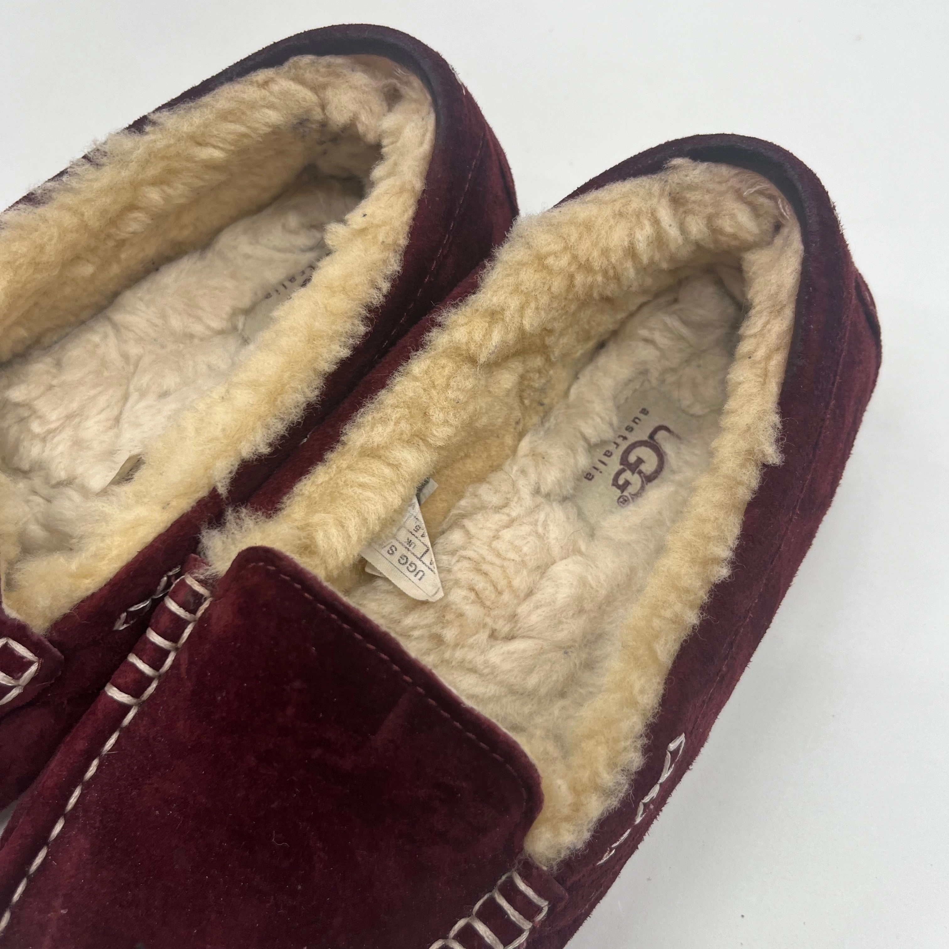 Under Armour Flat Shoes Burgundy Shoes Flats Espadrille Ugg, Size 6