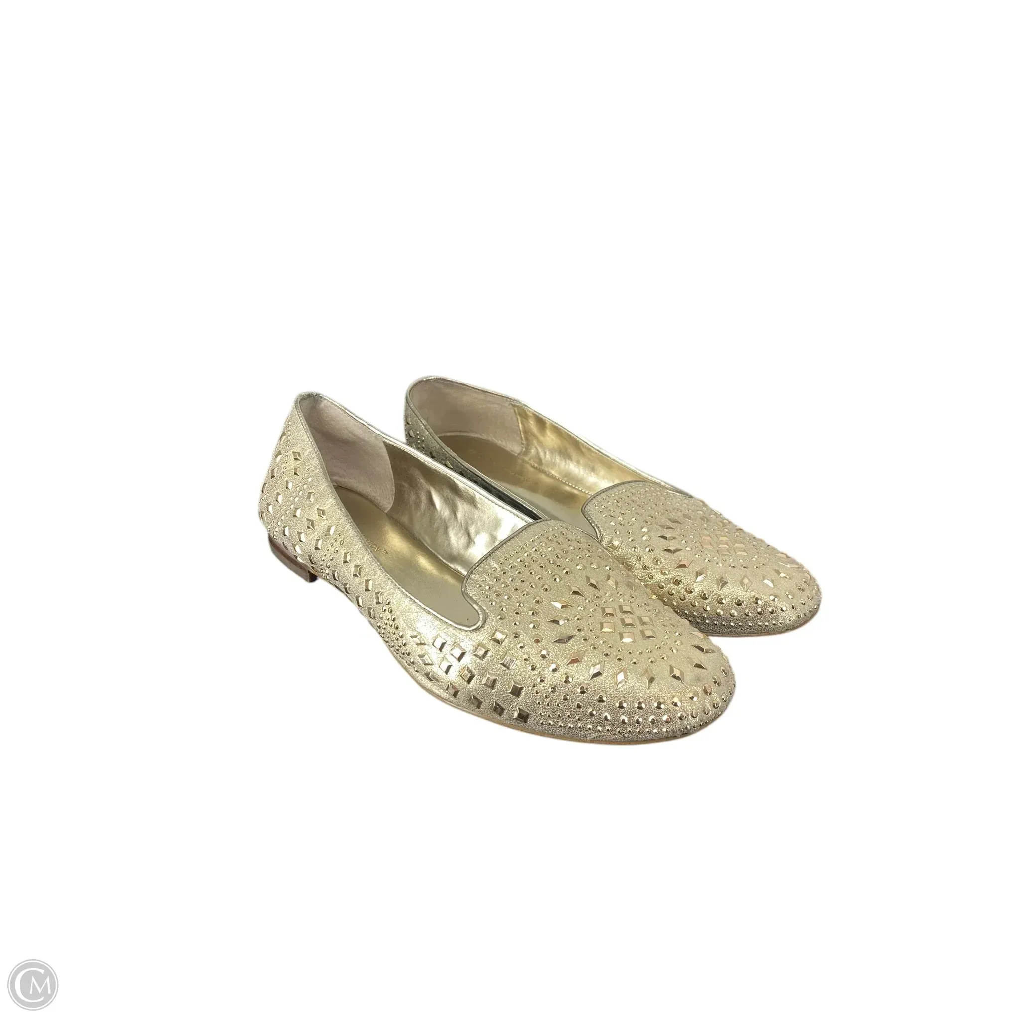 Air Max Pre Day Casual Shoes Shoes Flats By Bcbg In Gold, Size: 8