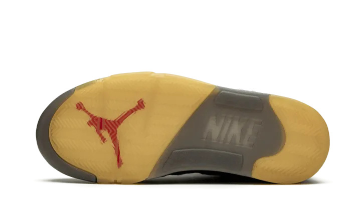 Air Jordan 5 Retro Off-White Black Pro Sneakers