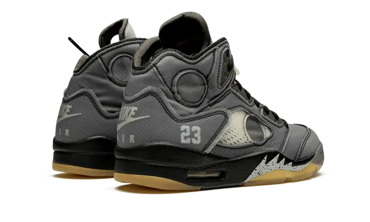 Max Sneakers Air Jordan 5 Retro Off-White Black