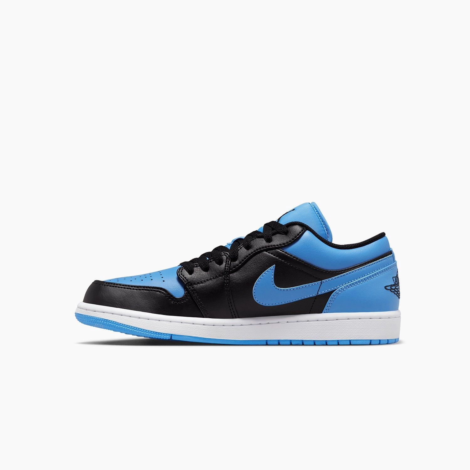 Angel Reese Custom Sneakers Men's Air Jordan 1 Low "University Blue"