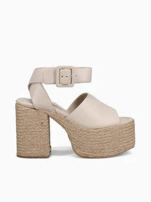 Expended Seveno Casual Shoes Issia Ivory Nappa