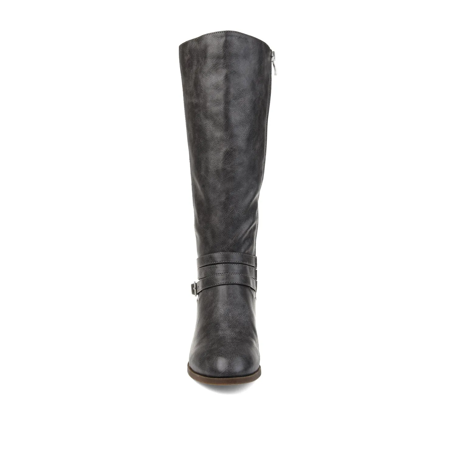 IVIE KNEE HIGH BOOTS IN X-WIDE CALF Round Toe Work Boots