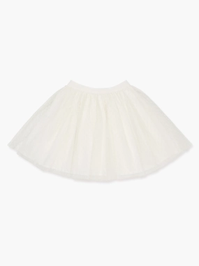 Vibram Wear Shoes Ivory Tulipan Ceremony Girl Tulle Skirt