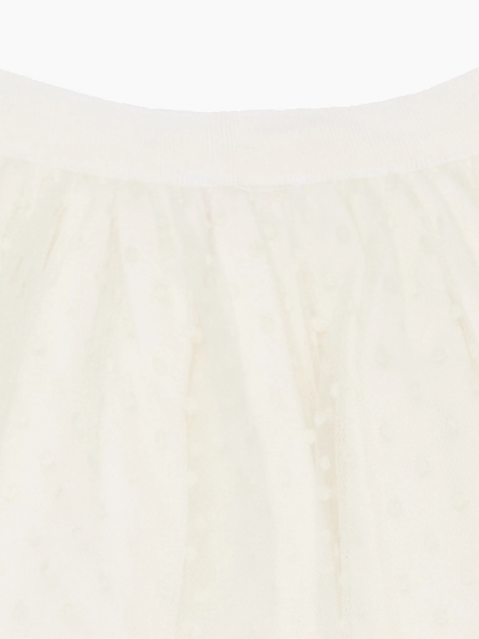 Formal Shoes With Casual Clothes Ivory Tulipan Ceremony Girl Tulle Skirt