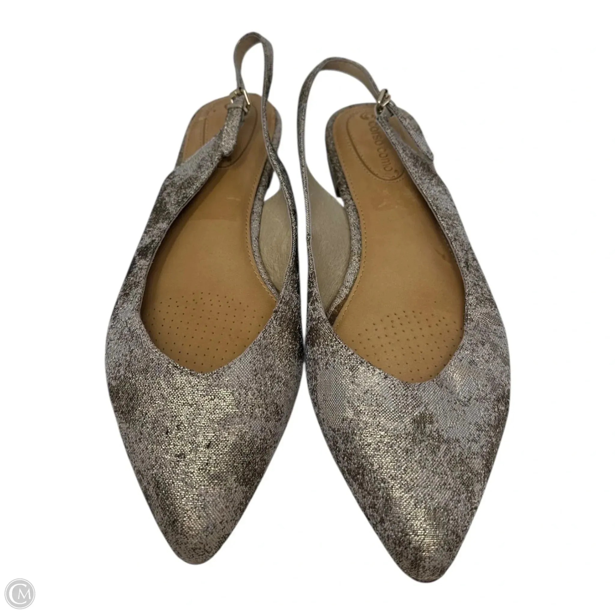 Jackey Slingback Flats By Corso Como In Gold, Size: 10 Air Max 90 Drift Casual Shoes