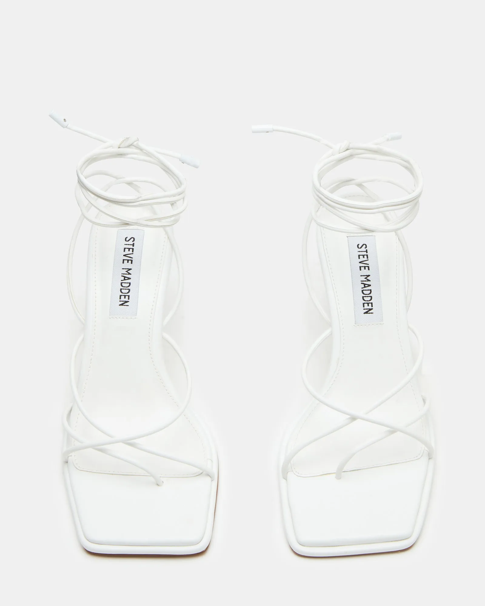 JOLENE WHITE Jeans With High Heel Boots