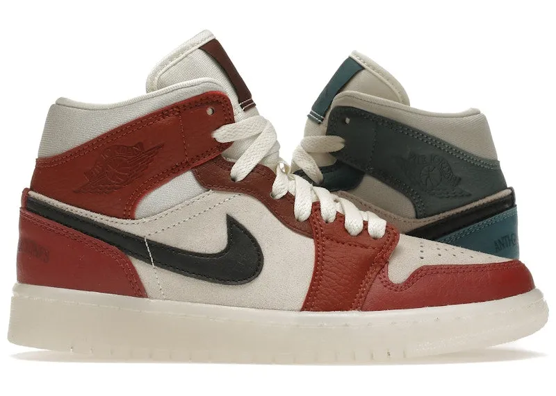 Clean Suede Sneakers Jordan 1 Mid Anti-Gravity Machines (Women'S)