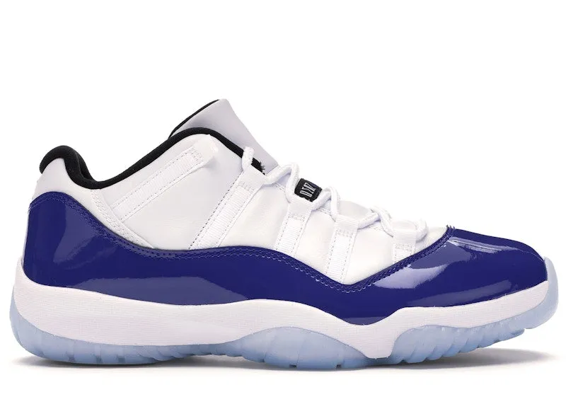 Sneakers Slip-on Jordan 11 Retro Low White Concord (Women'S)