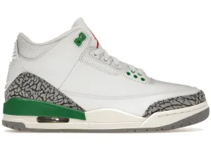 Jordan 3 Retro Lucky Green (Women'S) Hi Top Platform Sneakers