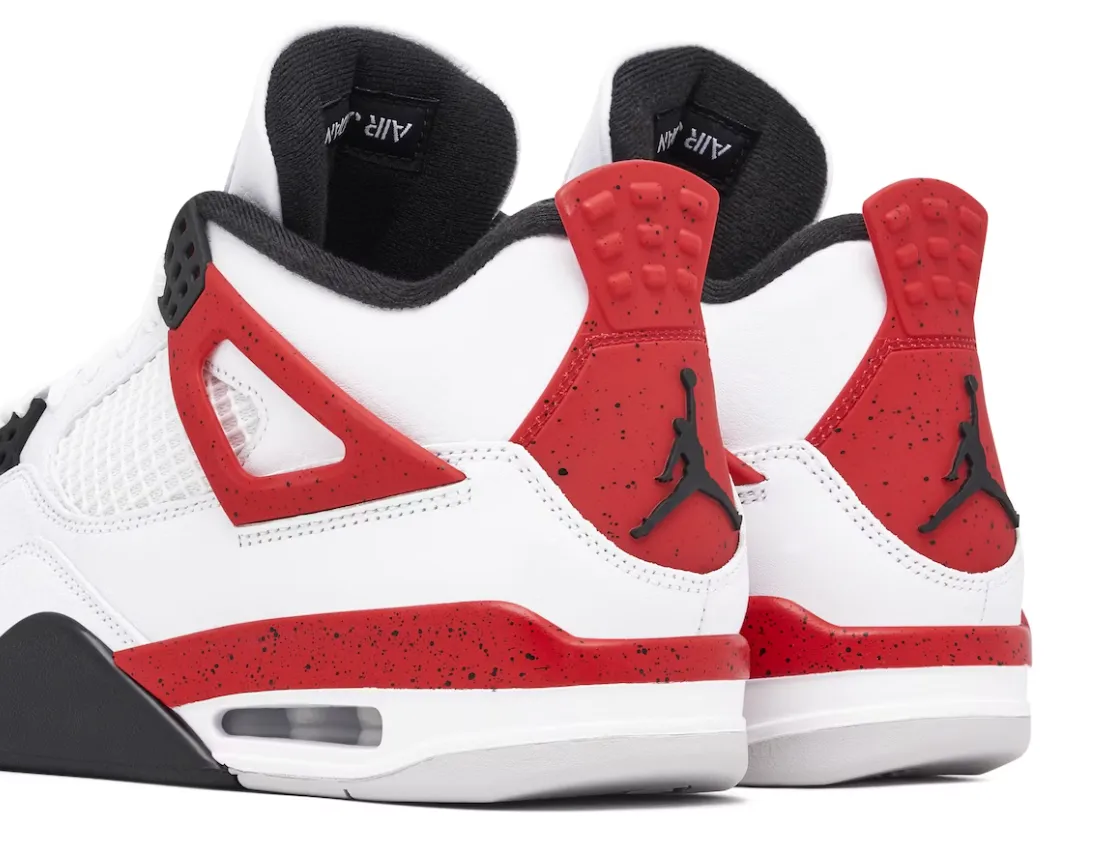 Canvas And Sneakers JORDAN 4 RED CEMENT