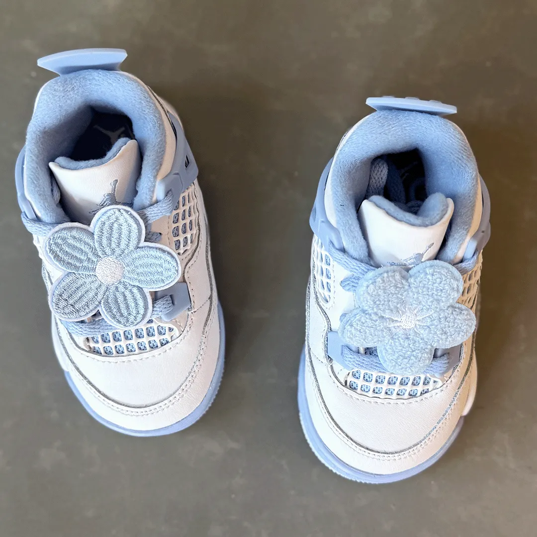 Jordan 4 Retro Forget Me Not Toddler Sneakers In Adidas