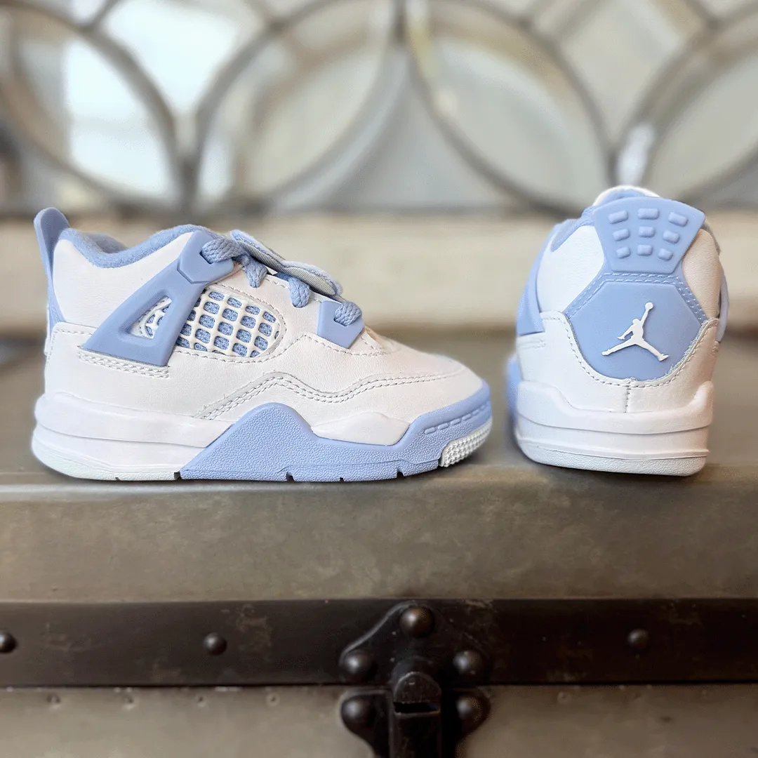 Cole Haan Leather Sneakers Jordan 4 Retro Forget Me Not Toddler