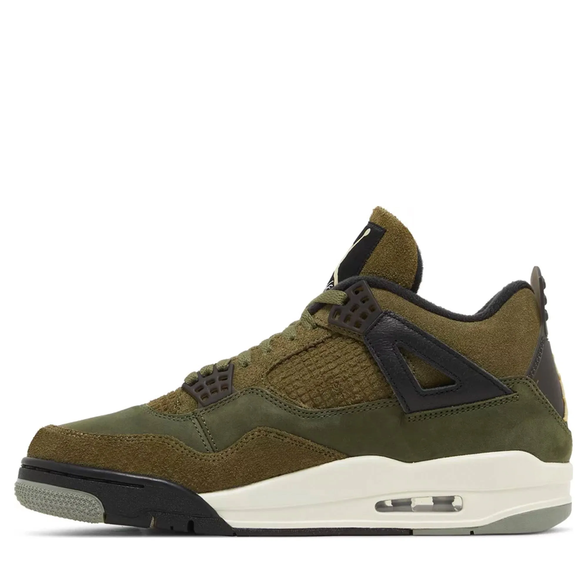 Jordan 4 Retro SE Craft Medium Olive Sneakers Ball