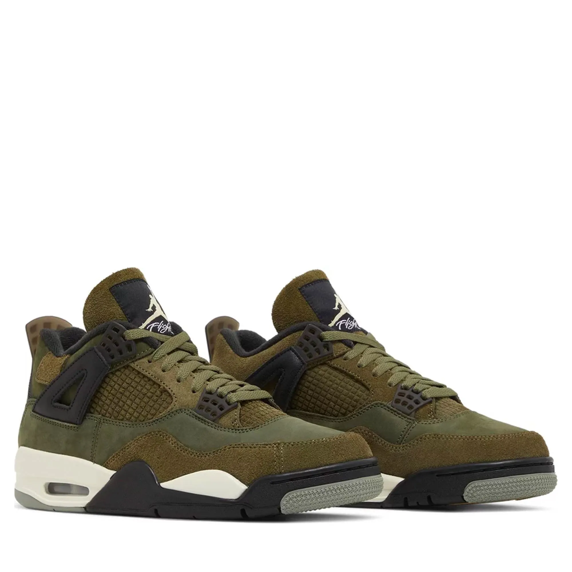 Jordan 4 Retro SE Craft Medium Olive High Top Waterproof Sneakers