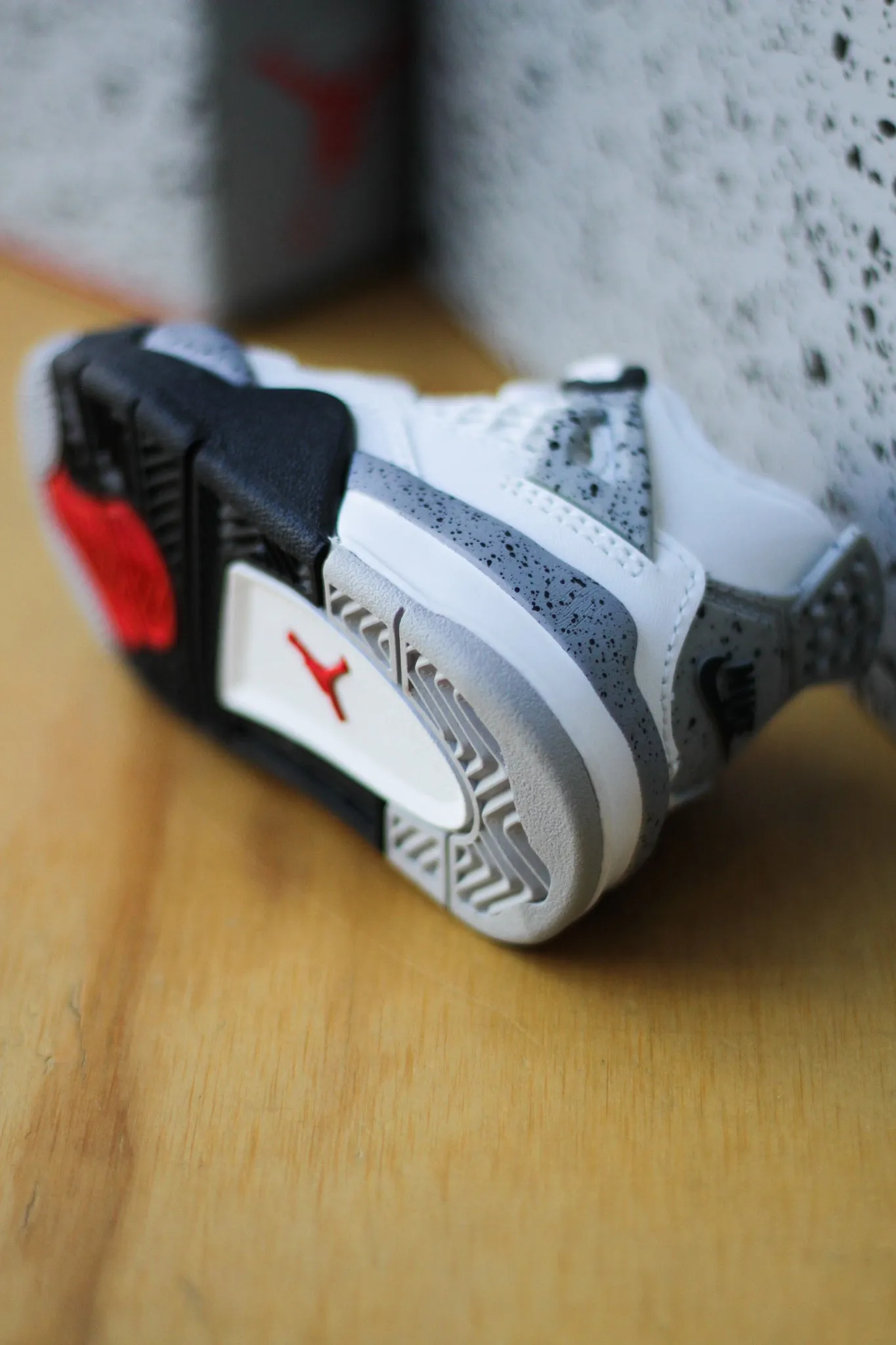 JORDAN 4 RETRO (TD) "SUMMIT WHITE/FIRE RED-CEMENT GREY-BLACK" Greatest Sneakers Of All Time