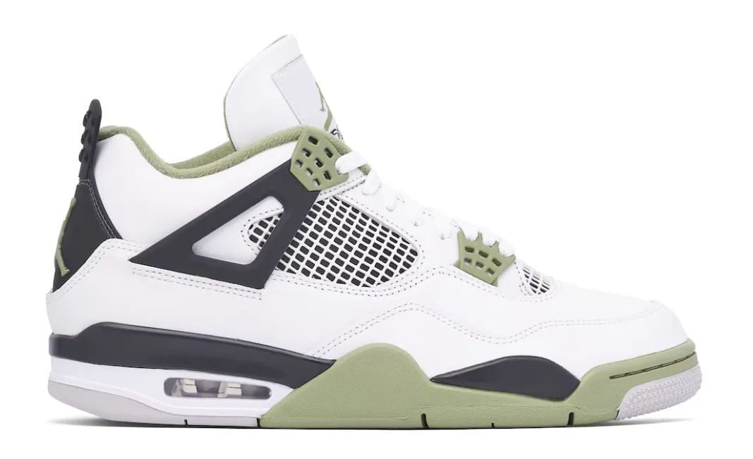 JORDAN 4 SEAFOAM Anthem Cross Sneakers
