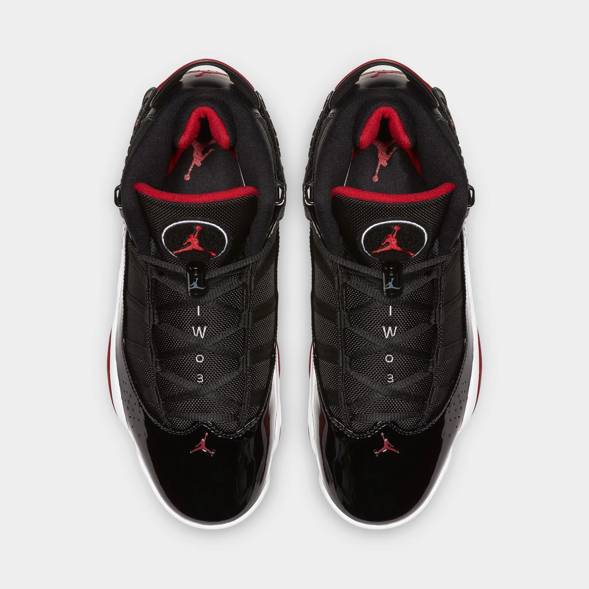 Jordan 6 Rings Black / Varsity Red - White Sneakers Near Me Membership Cost