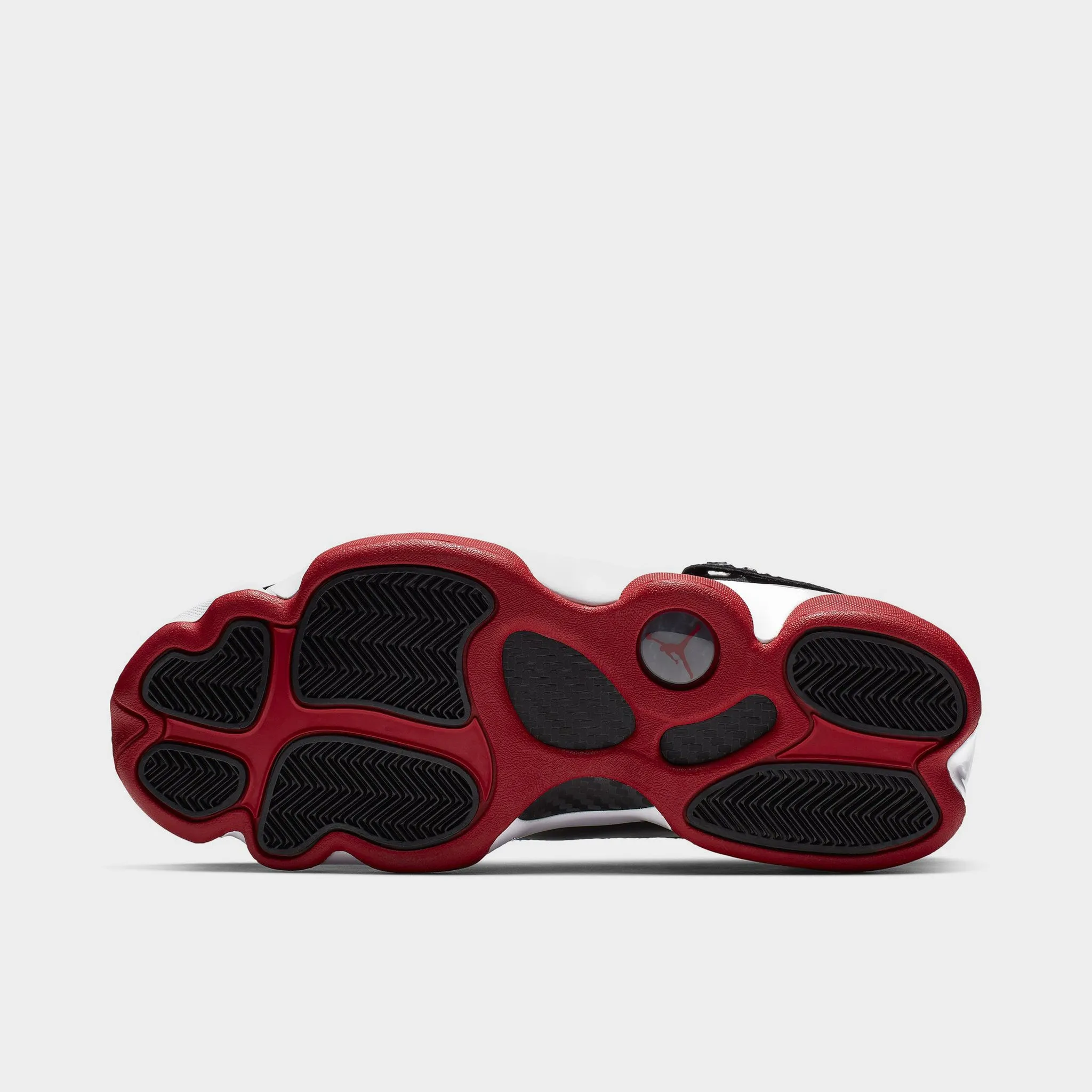 Jordan 6 Rings Black / Varsity Red - White Pink Lanvin Sneakers