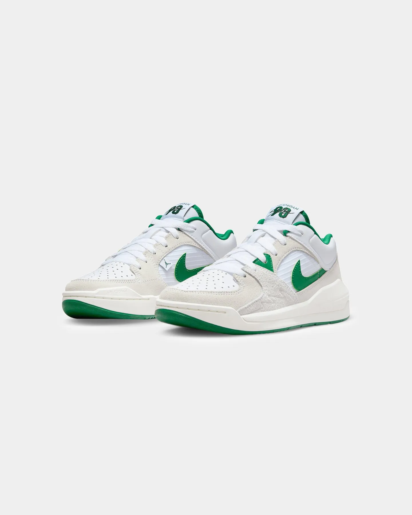 Jordan Stadium 90 "Pine Green" White/Clover Composite Toe Safety Sneakers