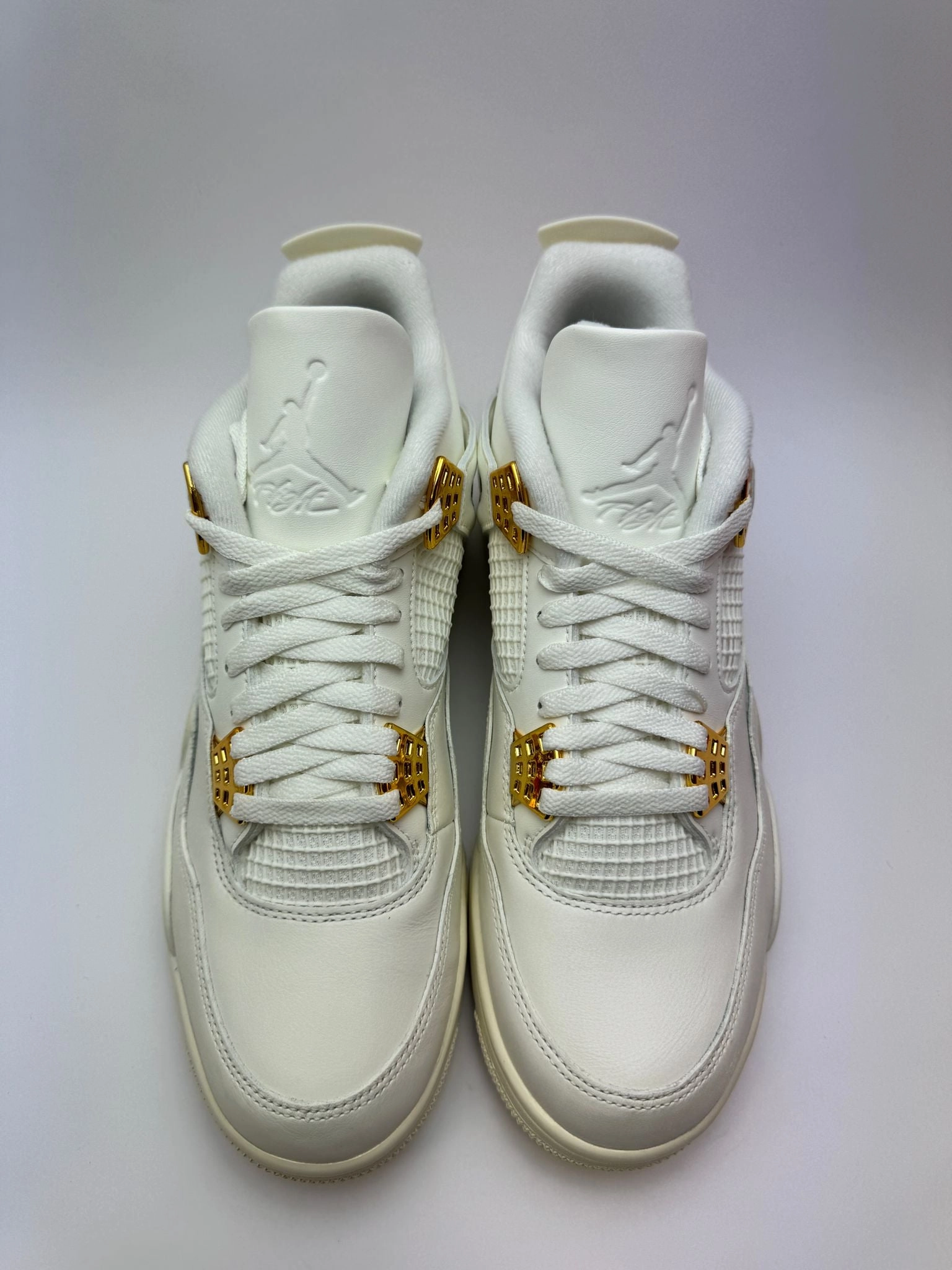 Jordan 4 Retro "Metallic Gold" Plein Sneakers